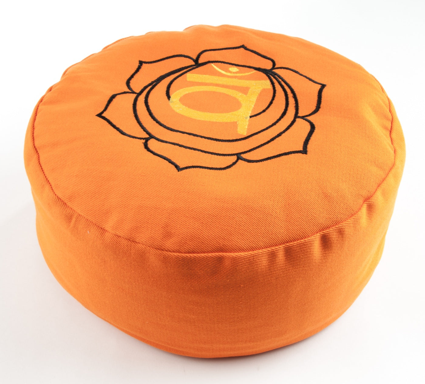 Sacral chakra meditation cushion