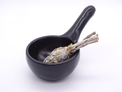 Black incense burner