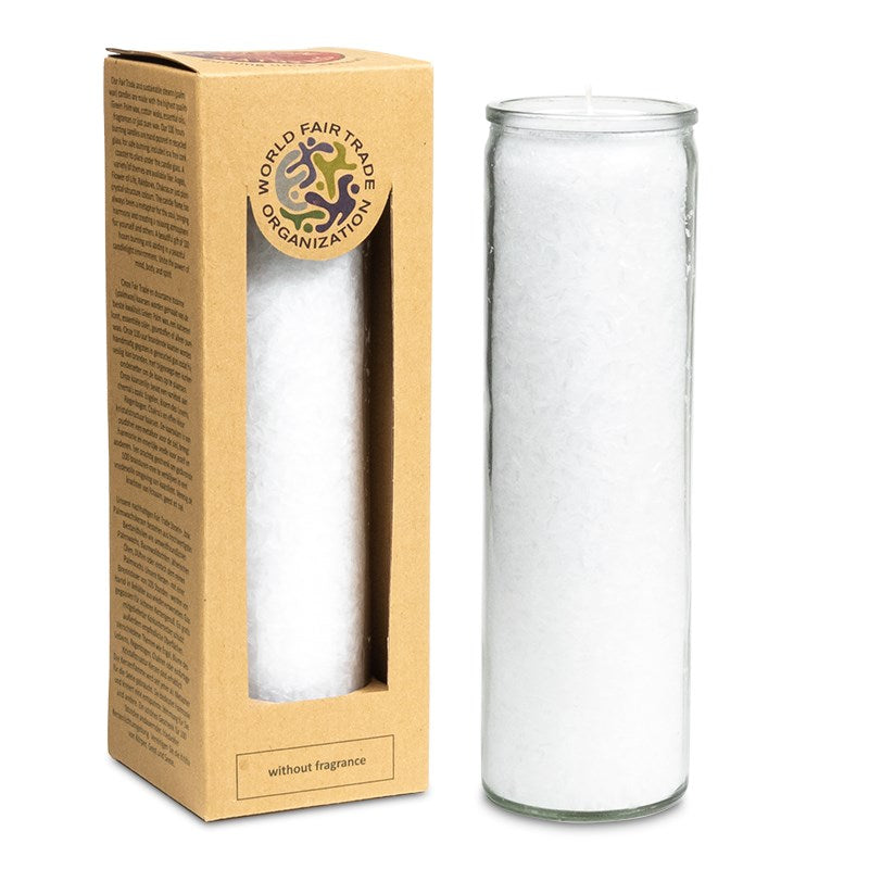 Yogi &amp; Yogini candle stearin white unscented