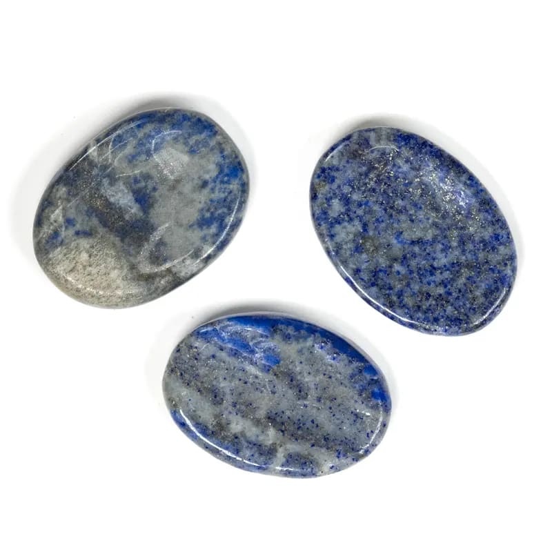 Worry stone lapis lazuli
