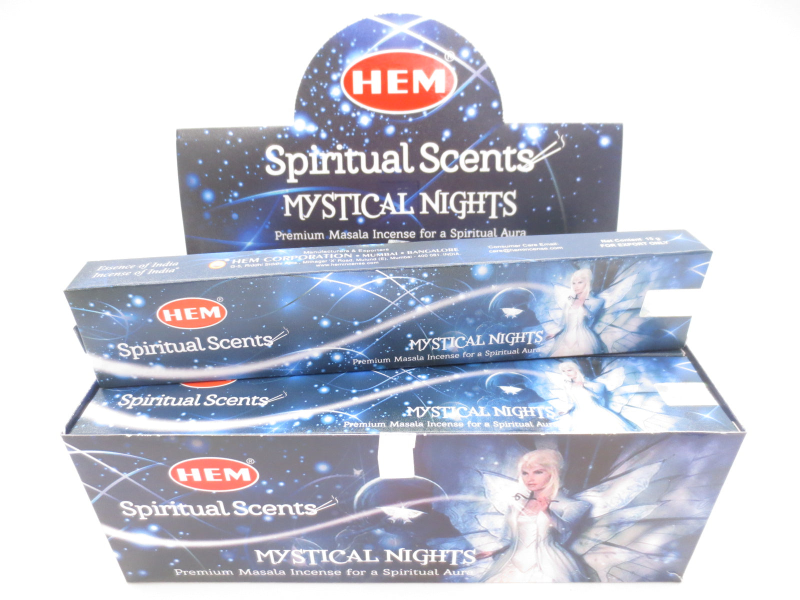 HEM Spiritual Scents Mystical Nights Räucherstäbchen Verpackung