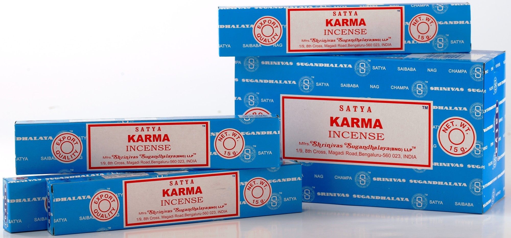 Satya Karma Räucherstäbchen Verpackung