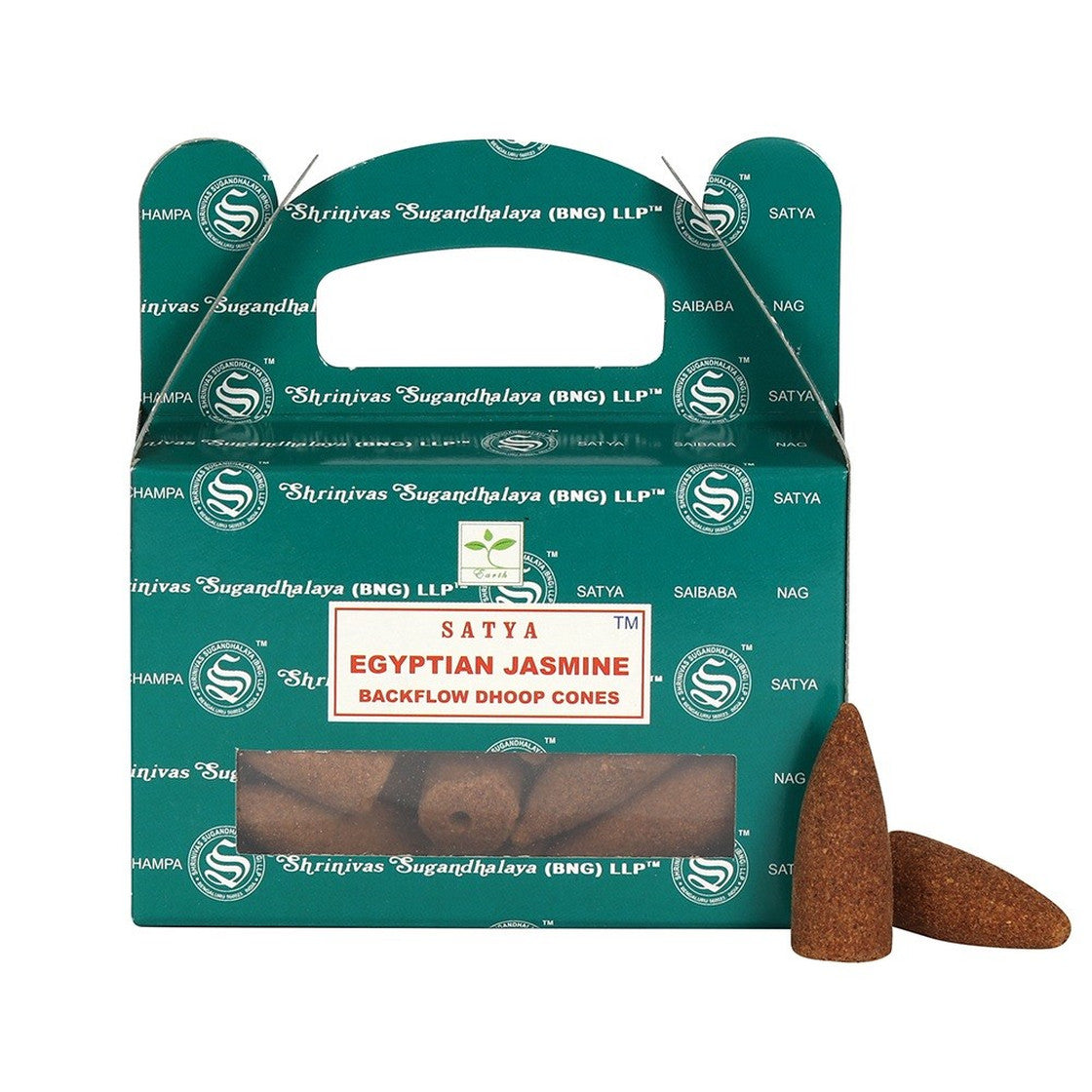 Satya Ägyptischer Jasmin Rückflusskegel: Die Blume der Leidenschaft in jedem Duft