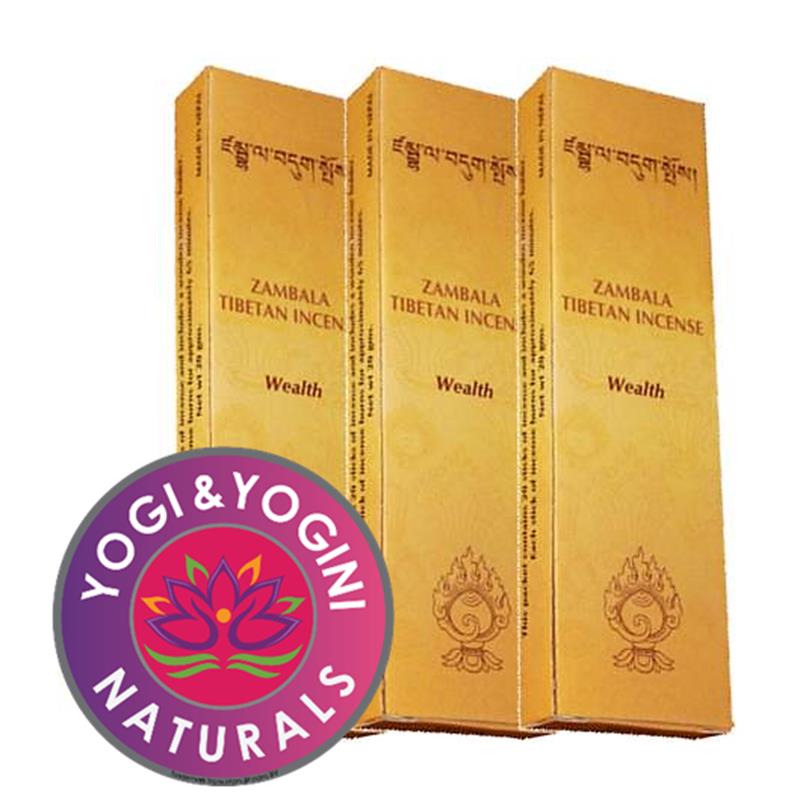 Yogi und Yogini Zambala tibetische Räucherstäbchen Verpackung