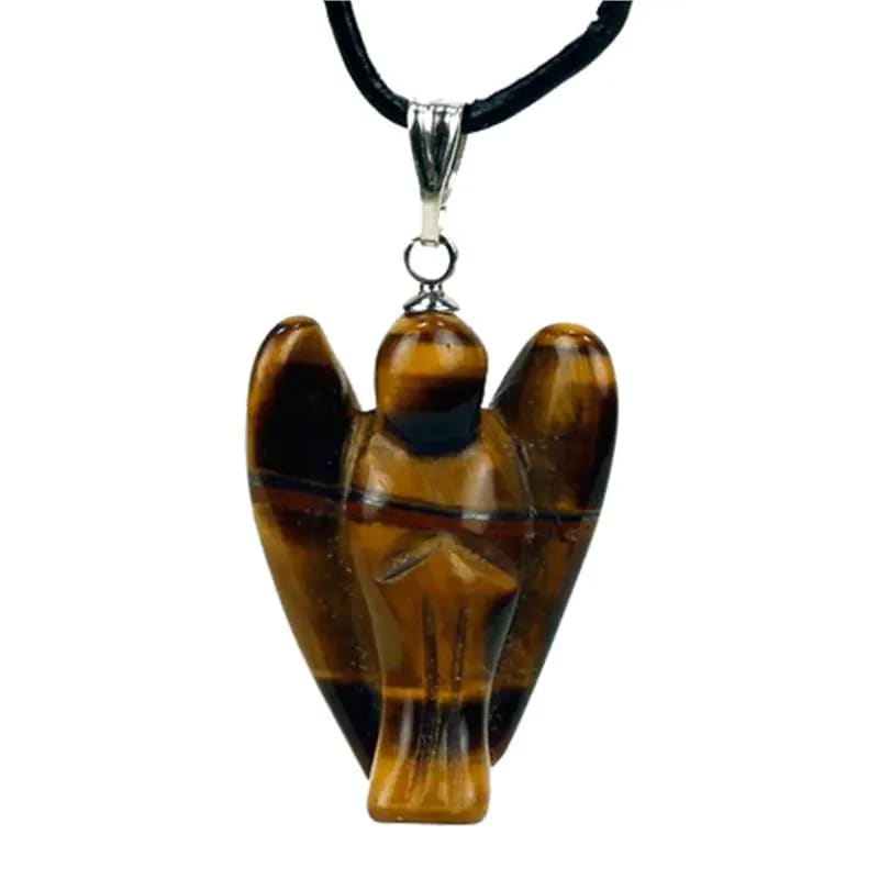 Pendant angel tiger eye