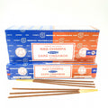 Satya Nag Champa und Dark Cinnamon Räucherstäbchen Doppelpack