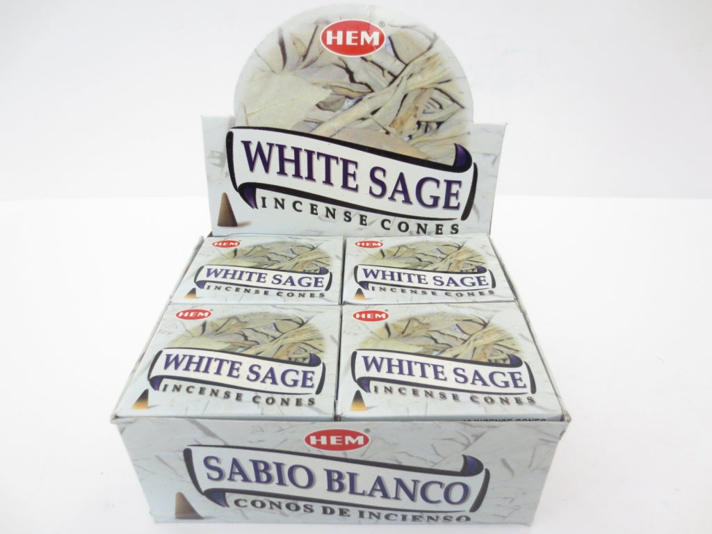HEM White Sage cones