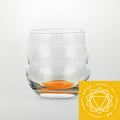 LivingDesign Trinkglas Mythos Solar-Plexus mit Affirmation Mut