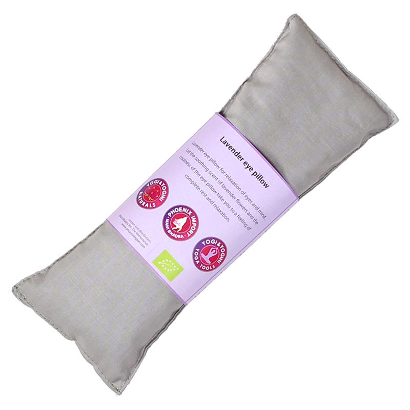Eye pillow lavender organic taupe