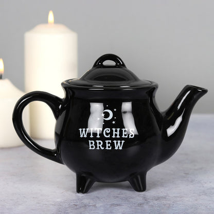 Black Witches Brew Ceramic Teekanne - Magische Teestunden