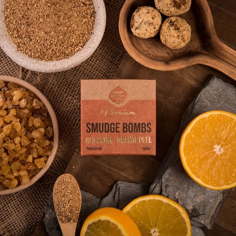 Sagrada Madre Olibanum-Orange Smudge Bomb in Detailansicht