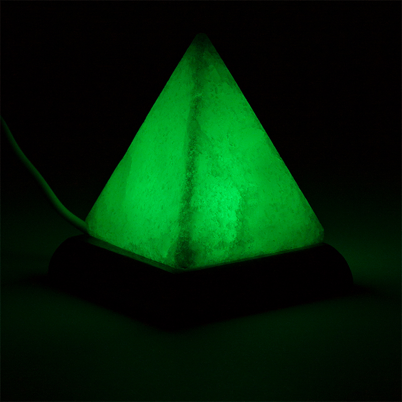 Mini Mood Salzlampe Pyramide USB LED