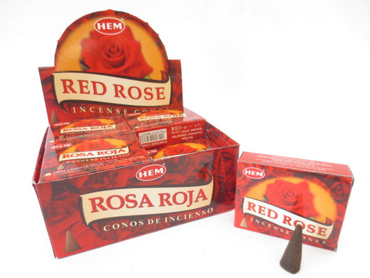 HEM Red Rose Kegel - Romantischer Duft für Ihr Zuhause