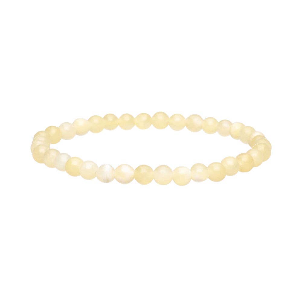 Calcit Kinderarmband (4mm) - Strahlende Kindheit