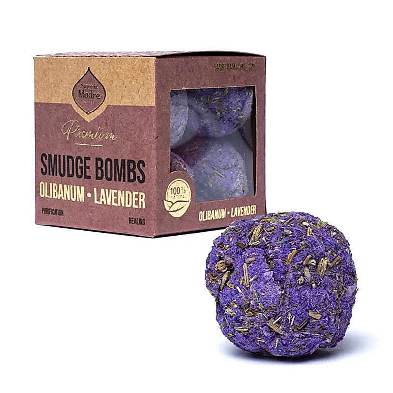 Sagrada Madre Premium Smudge Bomb Olibanum & Lavendel