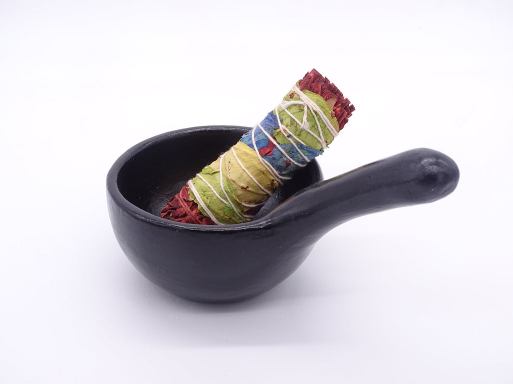 Räuchergefäß schwarz