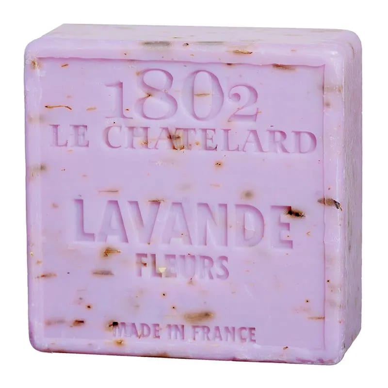 Natural Marseille soap lavender flower